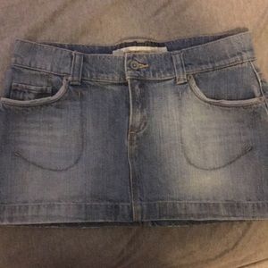 Denim skirt